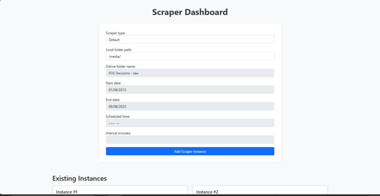 Scraper